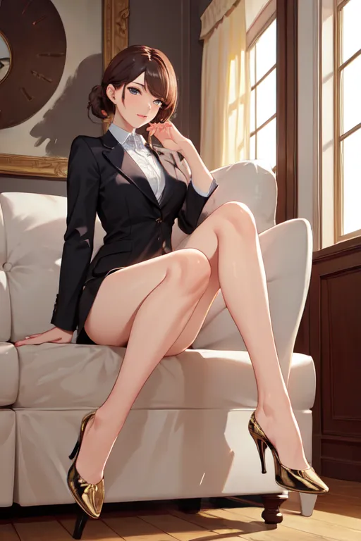 Anime feet art in artistic style - creative composition with unique perspective and artistic elements