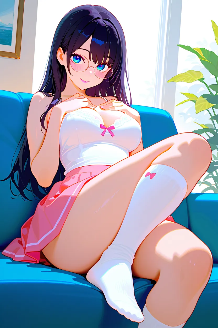 Anime feet art in premium style - high-quality details with professional lighting and composition